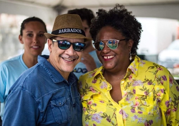 Prime Minister of Barbados, Mia Amor Mottley at Crop Over – August 2018