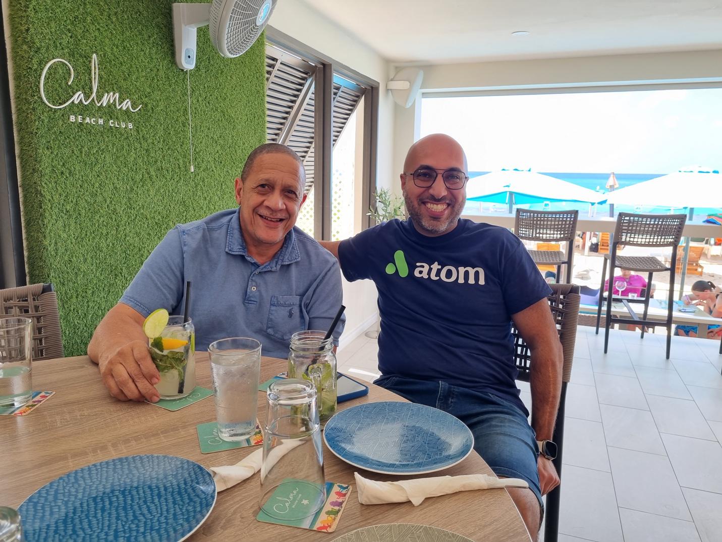 With Tarique Al-Ansari, CEO of Paystone Inc.