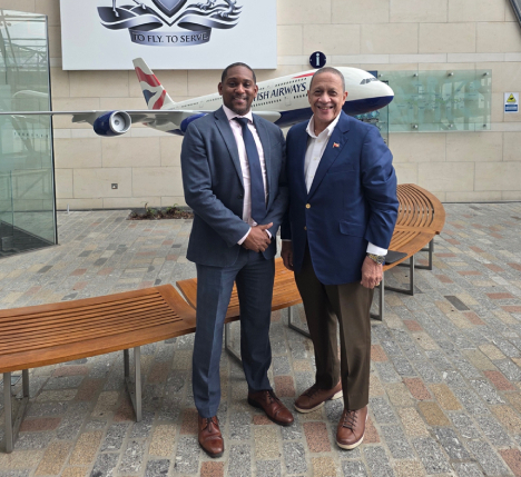 Minister of Tourism, Transport, Culture and Sport, Hon. Owen Darrell – British Airways HQ, Nov 2025